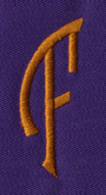 Embroidery Design: SM Left F0.96" x 2.40"