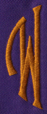 Embroidery Design: SM Left W0.95" x 2.61"
