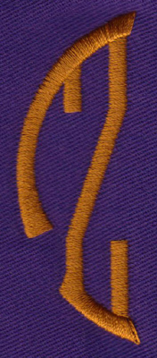 Embroidery Design: SM Left Z0.95" x 2.62"