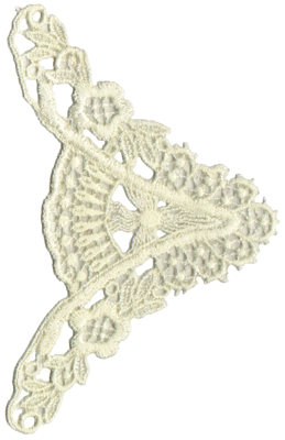 Embroidery Design: Vintage Lace - 383.48" x 5.73"