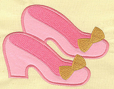 Embroidery Design: High Heels applique 6.06w X 4.71h