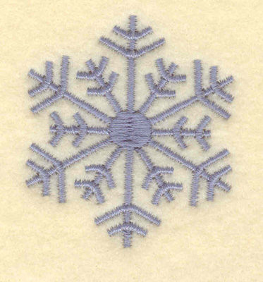 Embroidery Design: Snowflake Center Filled1.81w X 2.01h