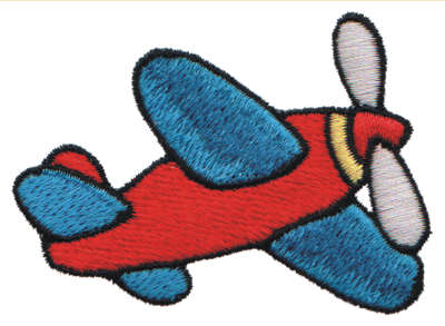 Embroidery Design: Airplane Toy2.99" x 2.17"