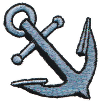 Embroidery Design: Ship Anchor2.90" x 3.00"