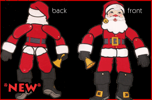 Embroidery Design: Swing & Sway Santa Projectover 19in high