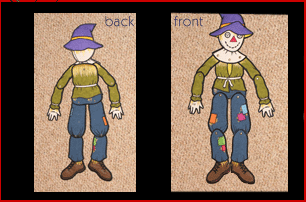 Embroidery Design: Swing & Sway Scarecrow Projectover 21in high