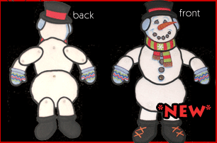 Embroidery Design: Swing & Sway Snowman Projectover 14in high