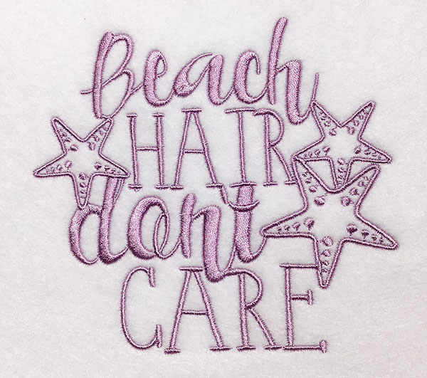 Beach Hair Don't Care 3 - Lifes A Beach