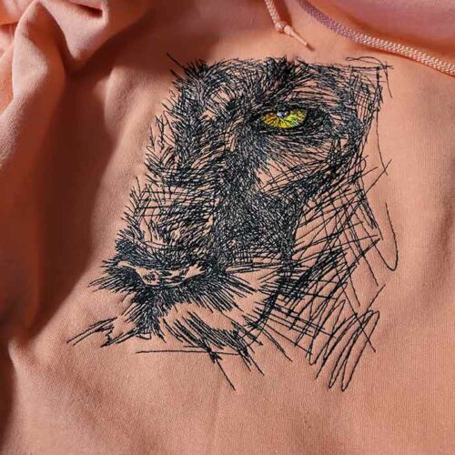lion sketch shirt