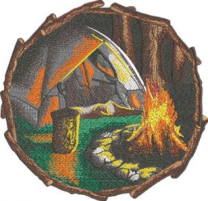 Embroidery Legacy - J-7056 Camping M