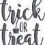 trick or treat embroidery design