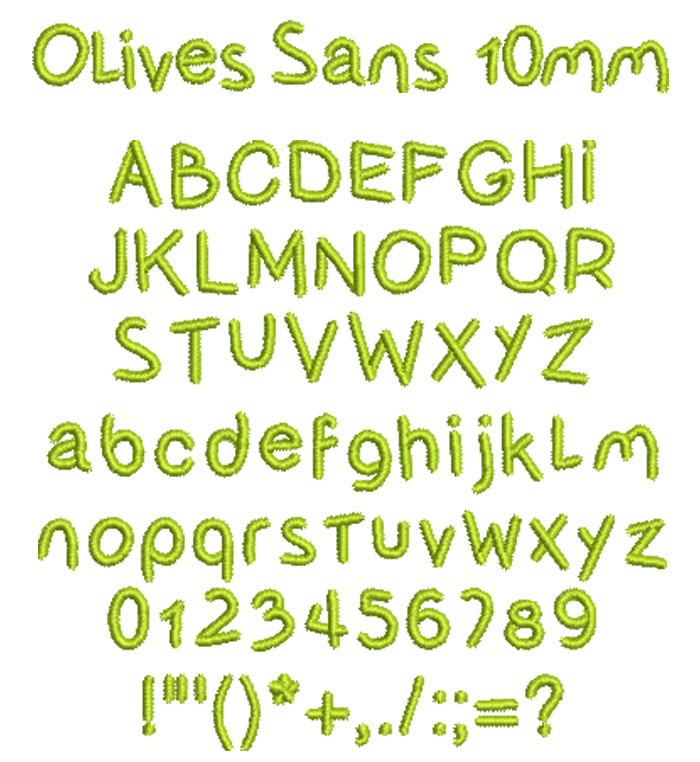 OlivesSans10mm