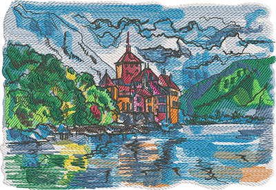 see the world in stitches Geneva embroidery design