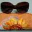 sunflower sunglass case project