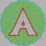 Mandala Terrycloth monogram embroidery design