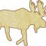 moose embroidery design
