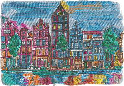 amsterdam embroidery design