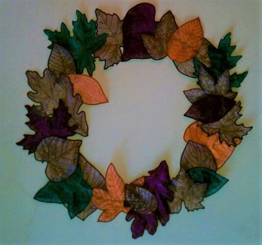 3D Leaves Embroidery Designs
