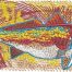 funky redfish embroidery design