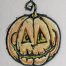 pumpkin mylar embroidery design