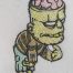 zombie embroidery design