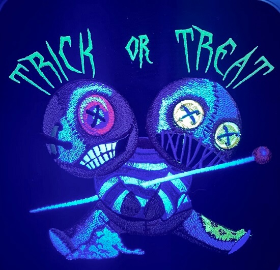 trick or treat glow in the dark thread