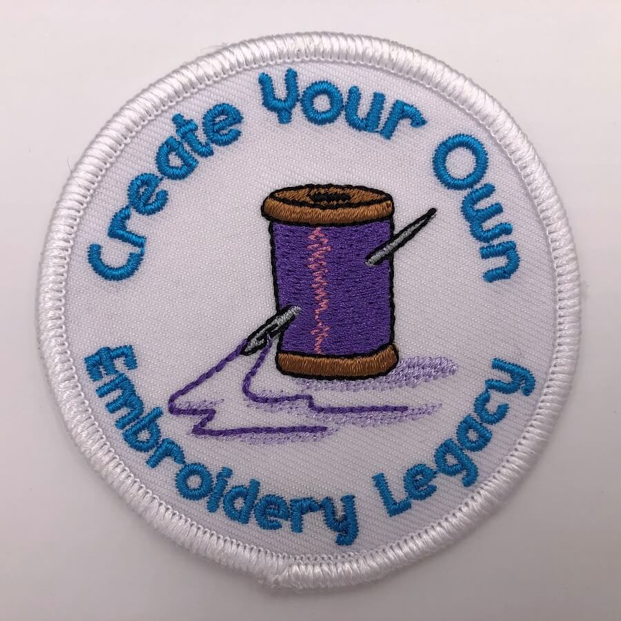 Create Your Embroidery Legacy Patch