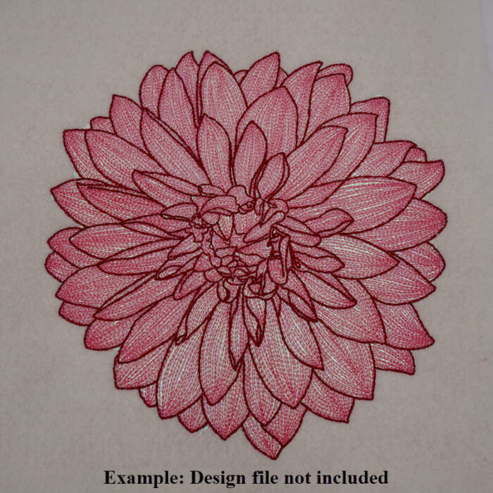 Mylar Embroidery Design Example 1