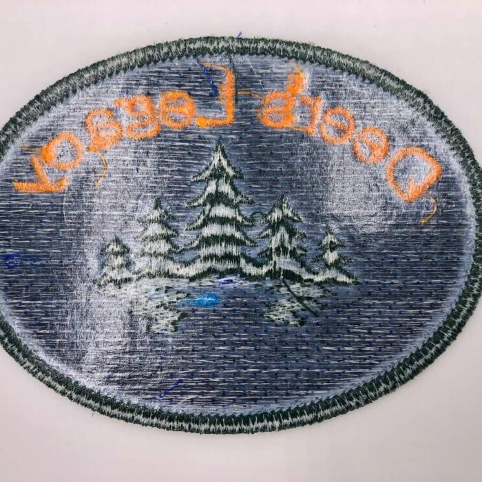Post-Patch Iron-On Seal on Embroidery Patch