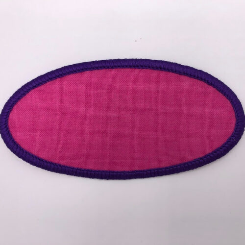 oval embroidery patch design file