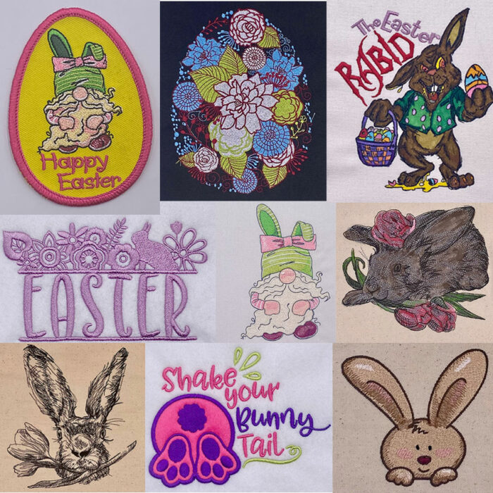easter bundle embroidery designs