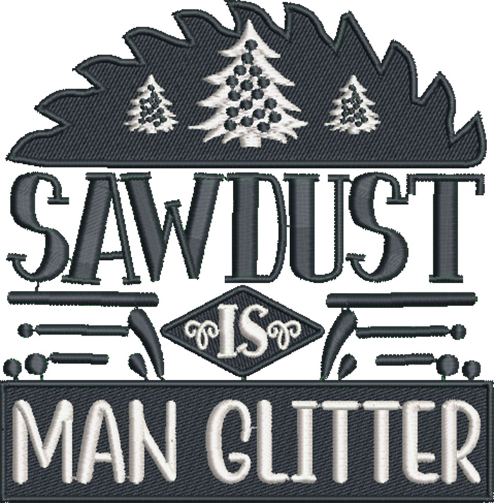 cool dad sawdust is man glitter