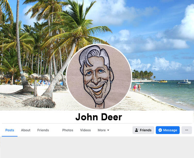 John Deer Social Media Profile
