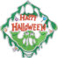 Happy Halloween Slime embroidery design