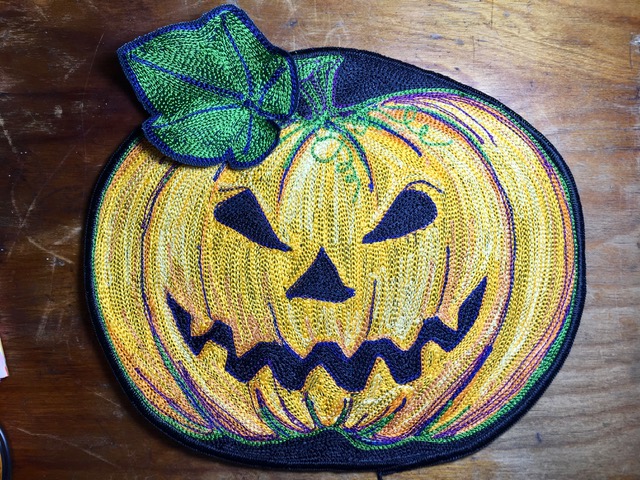 chain stitch cornely pumpkin