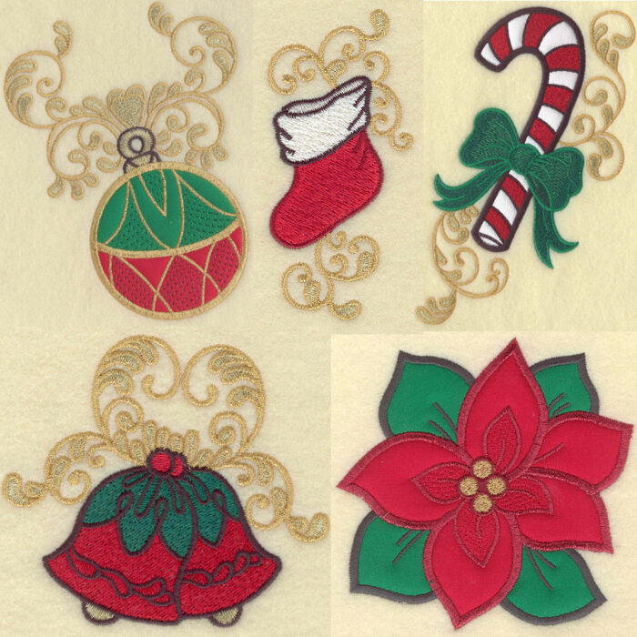 Christmas Craze embroidery design bundle