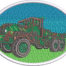 Military truck embroidery design