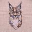 lynx embroidery design