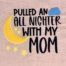 Pulled an all nighter applique embroidery design
