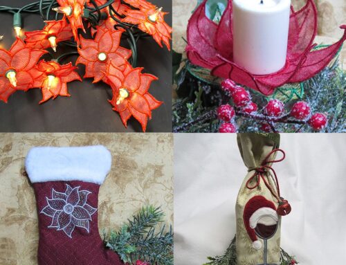5 Easy Christmas Embroidery Designs, Projects & Gift Ideas