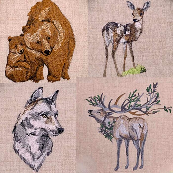 forest legends embroidery designs