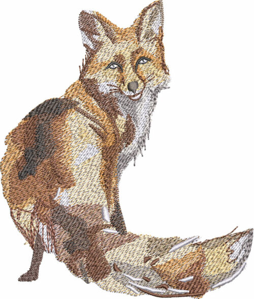 Forest Legends Fox Embroidery Designs