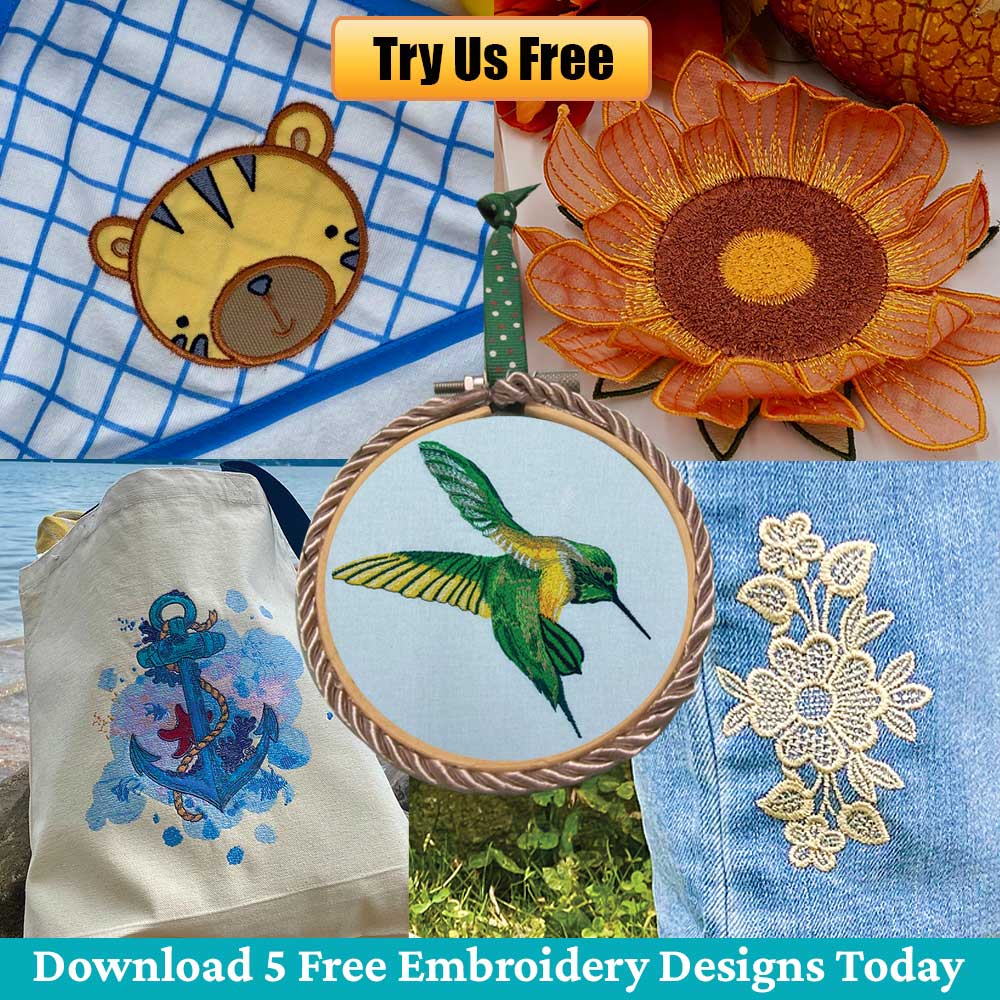 Free Embroidery Legacy Design Kit Mobile Banner
