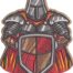 Knight Mascot embroidery design