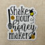 shake your honey maker embroidery design