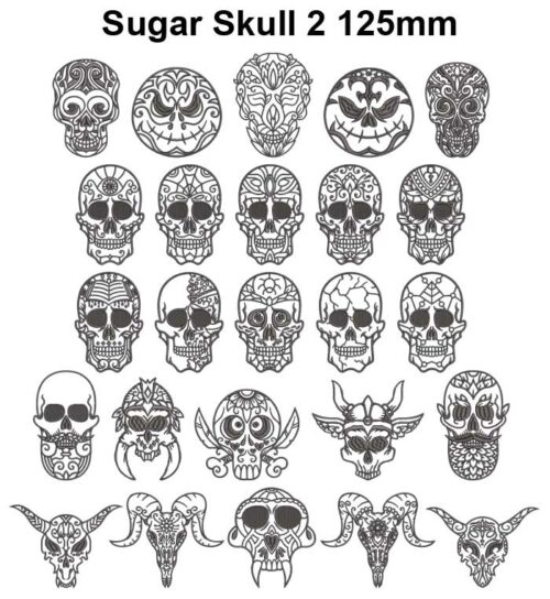 Sugar Skull 2 esa font