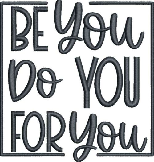 Be you embroidery design