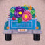 Easter Truck Embroidery Design