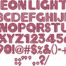 Neon Lights BX embroidery font
