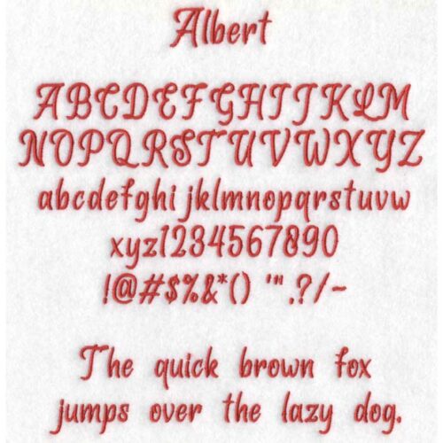 Albert BX Native Font